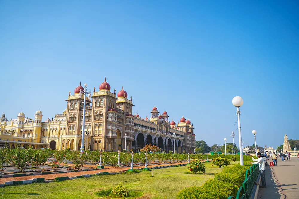Mysore Palace, in India