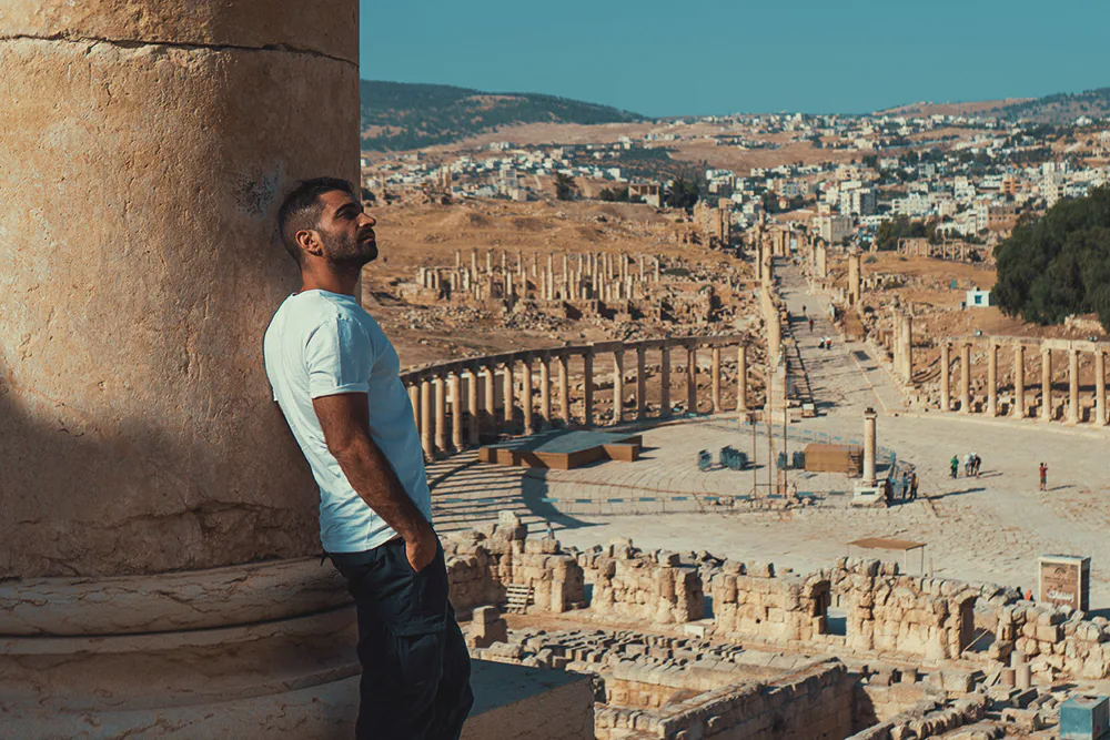 Roman ruins of Jerash