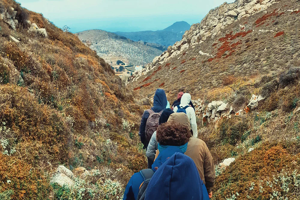 Tinos' mountains, Greece